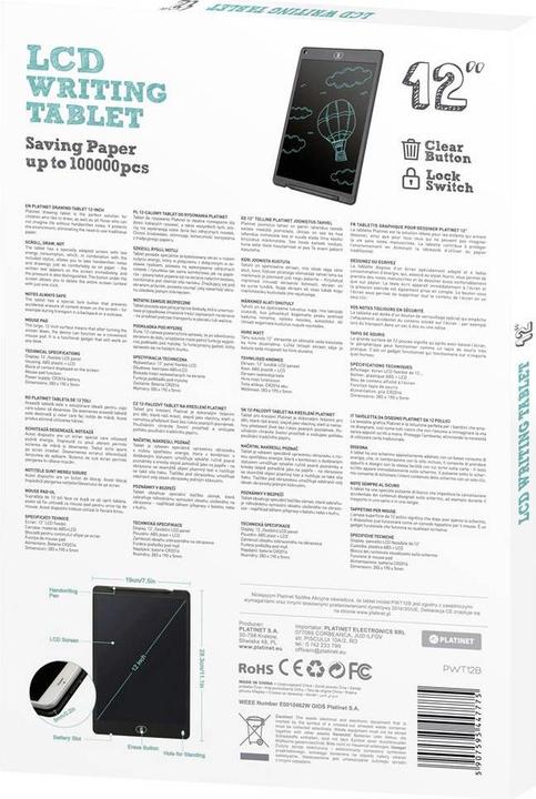 Image du produit Platinet PWT12B (12")