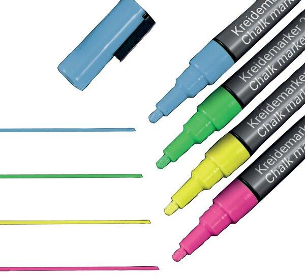 Actual product image Sigel Artverum chalk marker 20 Round (1-2 mm) (4x)