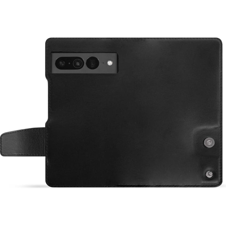 Noreve Lederschutzhülle Wallet (Google Pixel 7 Pro), Smartphone Hülle, Grau