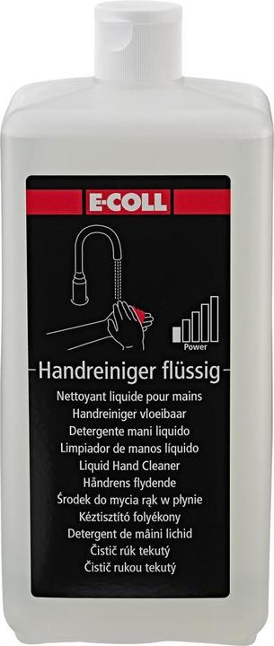 Produktbild E-coll Handreiniger flÃ¼ssig, 1 l (Flüssigseife, 1000 ml)