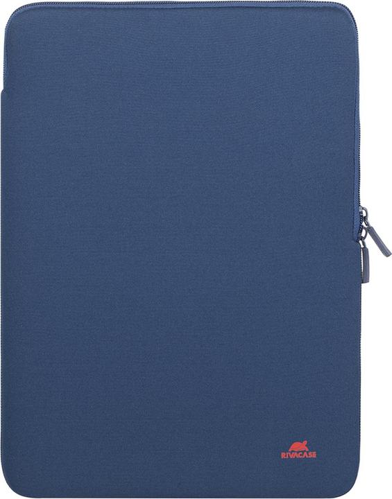 Rivacase Anti-shock Case for MacBook Pro 16" and Laptop 15.6" Vertical Zip Blue (15.60", Universal)