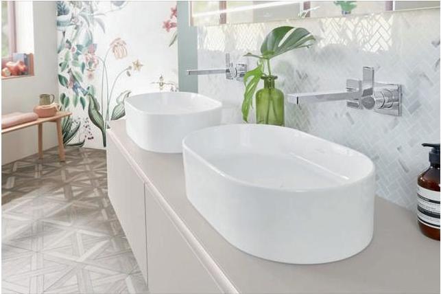 Produktbild Villeroy & Boch V&B Aufsatzwaschtisch COLLARO 560x360mm ov ohne Hahnlochbank we C+ (360 mm, 560 mm)