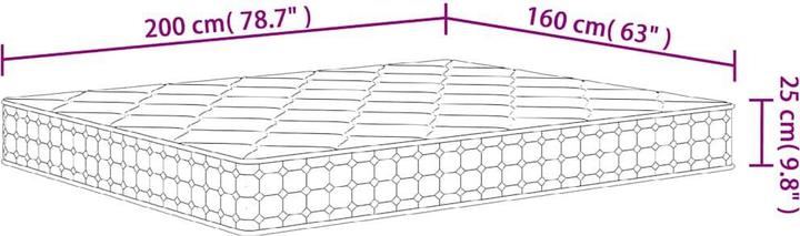 Image du produit vidaXL Utina (160 x 200 cm)