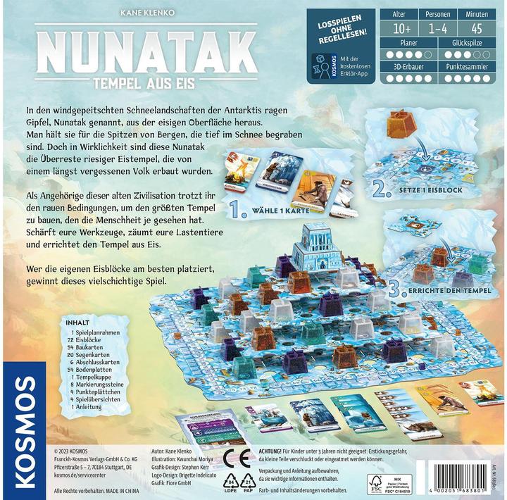 Produktbild Kosmos Nunatak (Deutsch)
