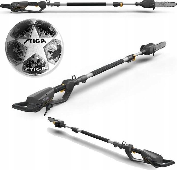 Stiga PS 900e Accu snoeizaag op steel - 25cm - Telescopisch