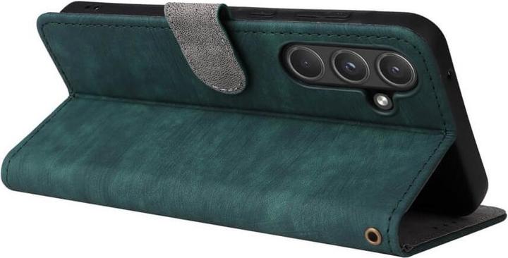 Actual product image Cover-Discount Galaxy A55 - Case with RFID blocker green (Samsung Galaxy A55)