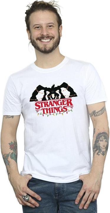 Image du produit Netflix - T-shirt STRANGER THINGS DEMOGORGON CHRISTMAS LIGHTS - Homme (XL)