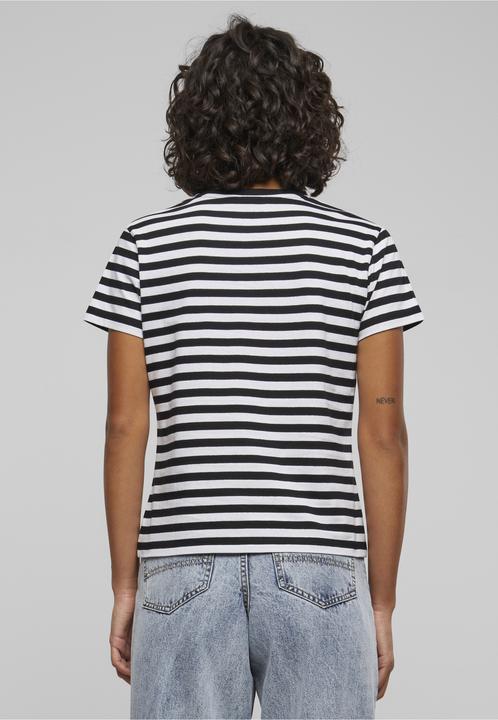 Produktbild Urban Classics Ladies Regular Striped Tee - 142653 (M)