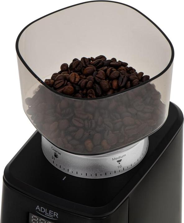 Produktbild Adler Burr Coffee Grinder | AD 4300 | 180 W | Coffee beans capacity 300 g | Black