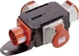 Actual product image Bachmann CEE adapter CEE 400 V/16A 3x16A5p400V IP44 (CEE)