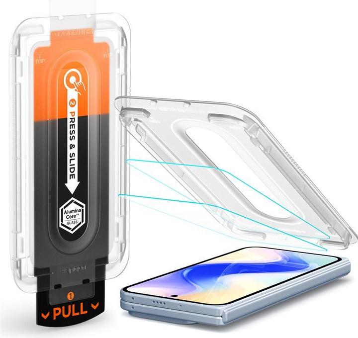 Image du produit Spigen Glass tR EZ Fit Pro 2 Pack Schutzglas für Google Pixel 10 Pro Fold (2 pcs, Google Pixel 10 Pro Plié)