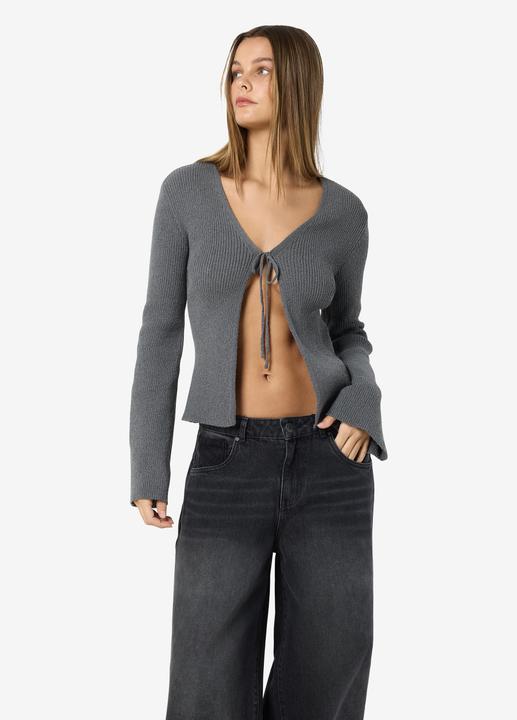 Produktbild Noisy May Vorn gebundene Strickjacke (M)