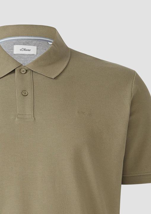 Produktbild S.Oliver Polo-Shirt Poloshirt aus Baumwollpiqué (6XL)