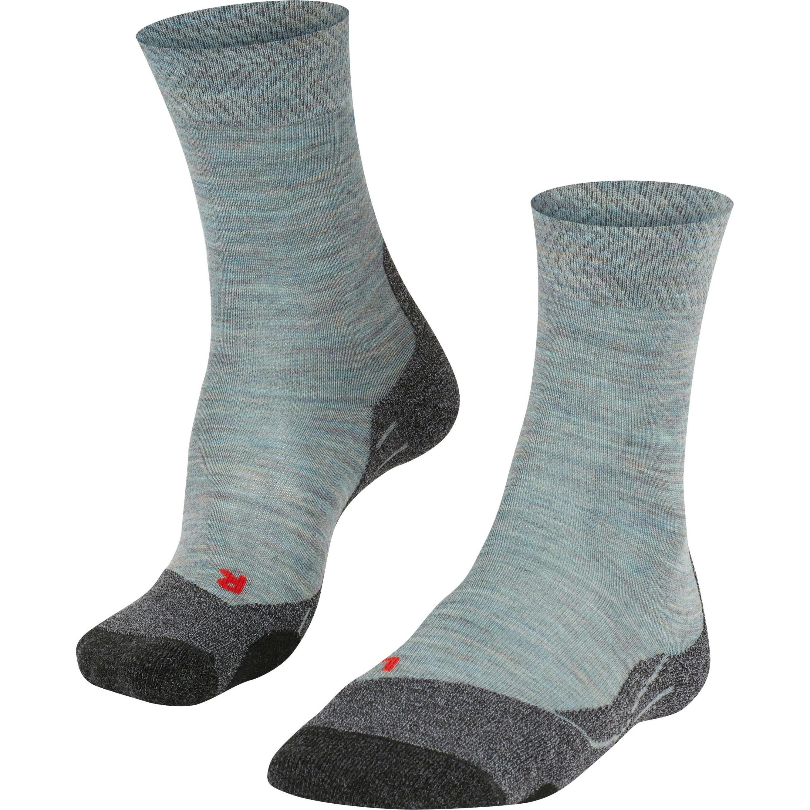 Falke, Damen, Sportsocken, TK2 Melange (37 - 38), Grau