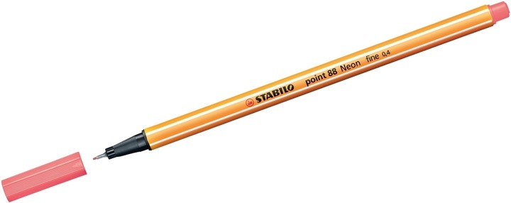 Produktbild STABILO point 88 Fineliner (Neonrot, 1 x)
