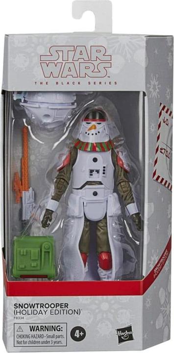 Actual product image Hasbro Star Wars Black Series Action Figure Snowtrooper (Holiday Edition) 15 cm