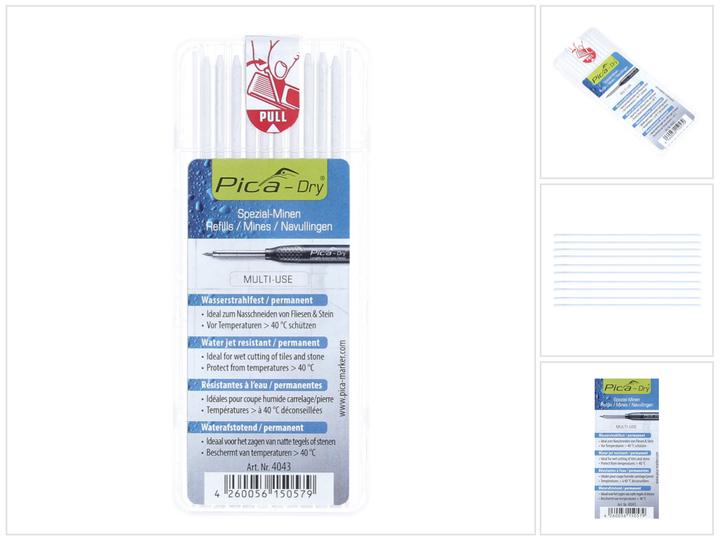 Image du produit Pica Mine de rechange (Mine de gel, Blanc, 2.80 mm)
