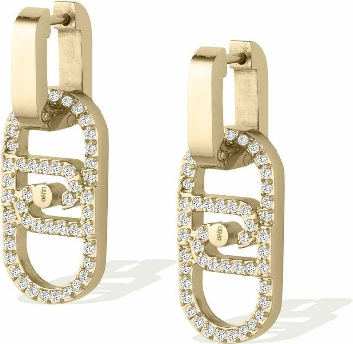 Immagine prodotto Liu Jo Gold-Plated Dangle Earrings Lj2810