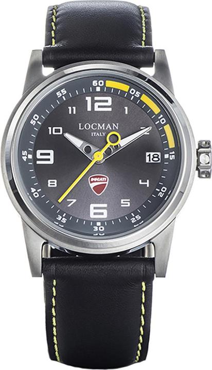 Actual product image Locman Italy Men's Watch Ducati Ref. D106A01S (Analogue wristwatch, 42 mm)
