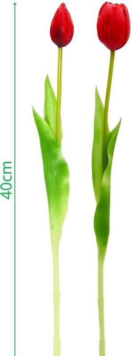 Produktbild Saska Garden Bukiet 5 Tulipanów Czerwonych 39cm Jak żywych Dekoracja Wiosenna