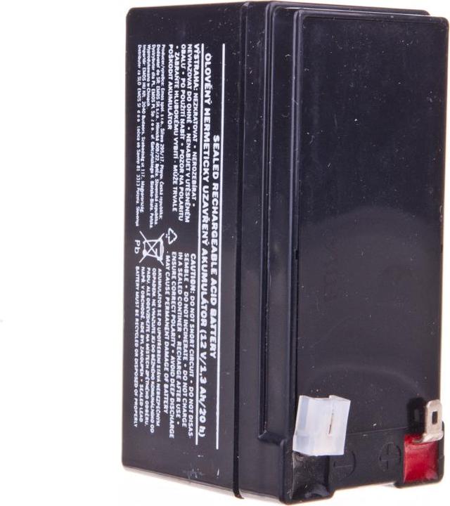 Immagine prodotto Emos Wartungsfreier Blei-Akku 12 V/1,3 (12 V, 1.30 Ah)