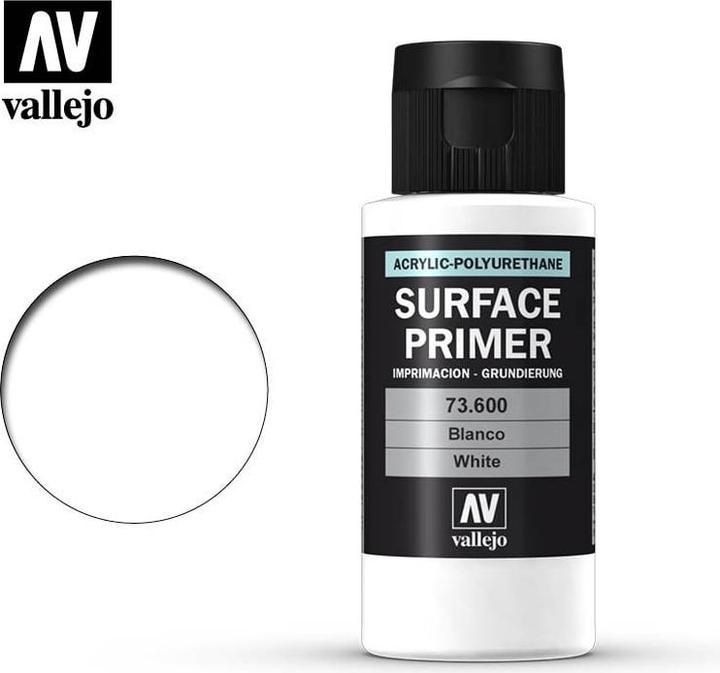 Image du produit Vallejo Primaire de surface - Blanc 60ml (73.600)