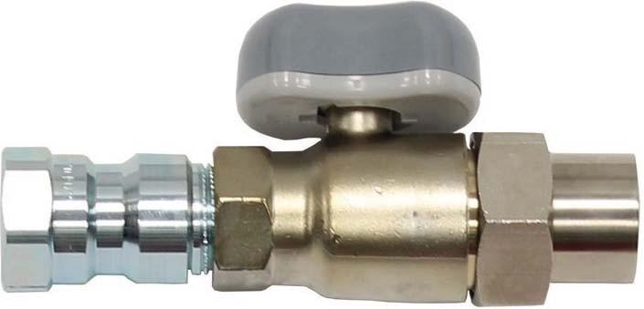 Produktbild Vaillant Gasdurchgangskugelhahn mit Brandschutzeinrichtung Rp 1/2