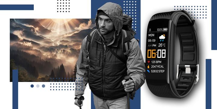 Actual product image Giewont Smart bracelet GW200-6 (39.90 mm, 3G)