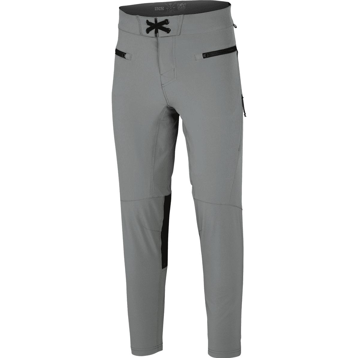 iXS, Herren, Velohosen, Flow XTG tapered Hose (XL), Grau, XL