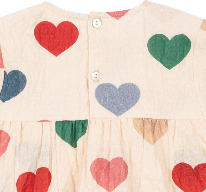 Actual product image Konges Slojd Elin romper Bon Coeur Colore Frappe (86)