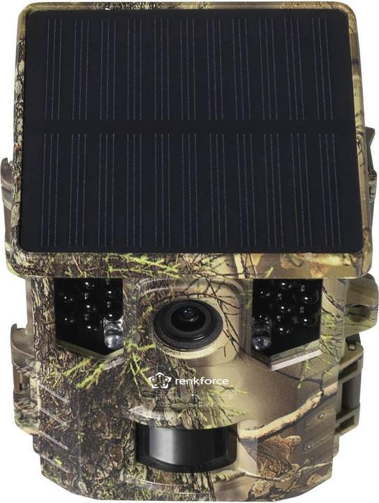 Actual product image Renkforce RF-HC-800 Wildkamera 32 Megapixel WLAN, inkl. Solarladegerät mit Li-Io