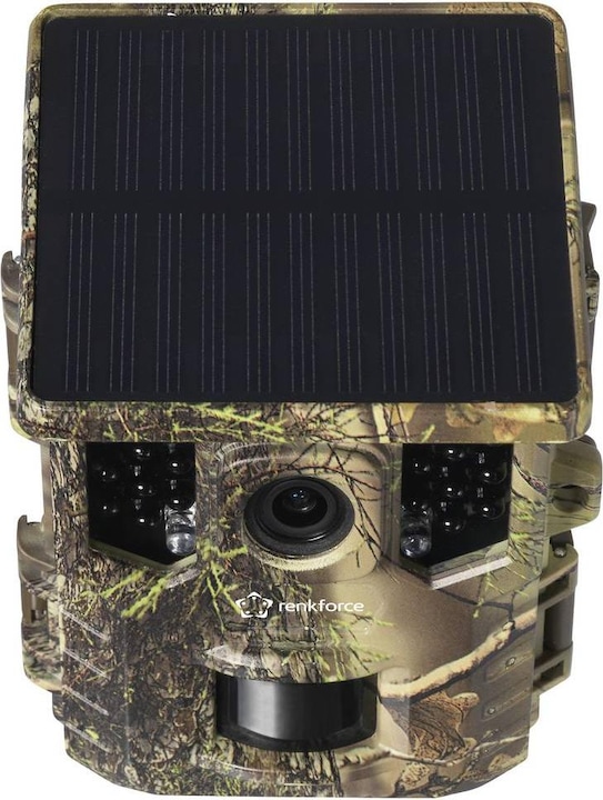 Actual product image Renkforce RF-HC-800 Wildkamera 32 Megapixel WLAN, inkl. Solarladegerät mit Li-Io