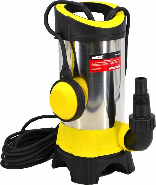 Immagine prodotto AW Tools AWTOOLS Pompa per acqua sporca INOX con galleggiante 750 W Q1DP (Pompa per acque cariche)