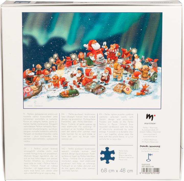 Immagine prodotto Martinex Mauri Kunnas joulu -palapeli, 1000 palaa (1000 pezzi)
