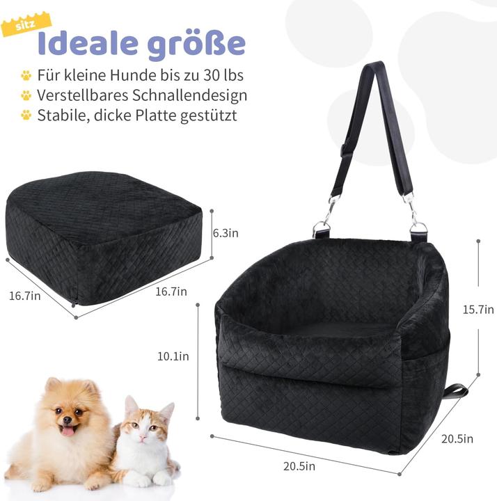 Produktbild GL Glenslave Hunde Autositz (Hund, Waschmaschinenfest)