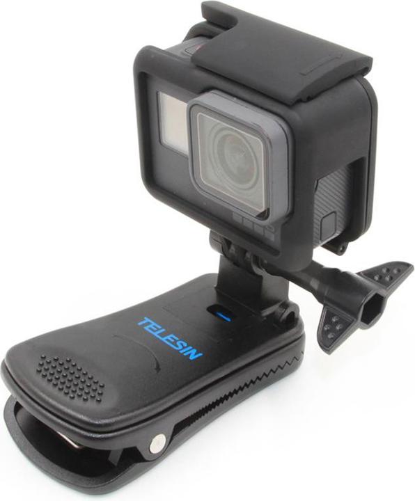 Produktbild Telesin Backpack clip mount for sports cameras (GP-JFM-003) (GoPro Hero 8, DJI Osmo Action, Xiaomi yi)