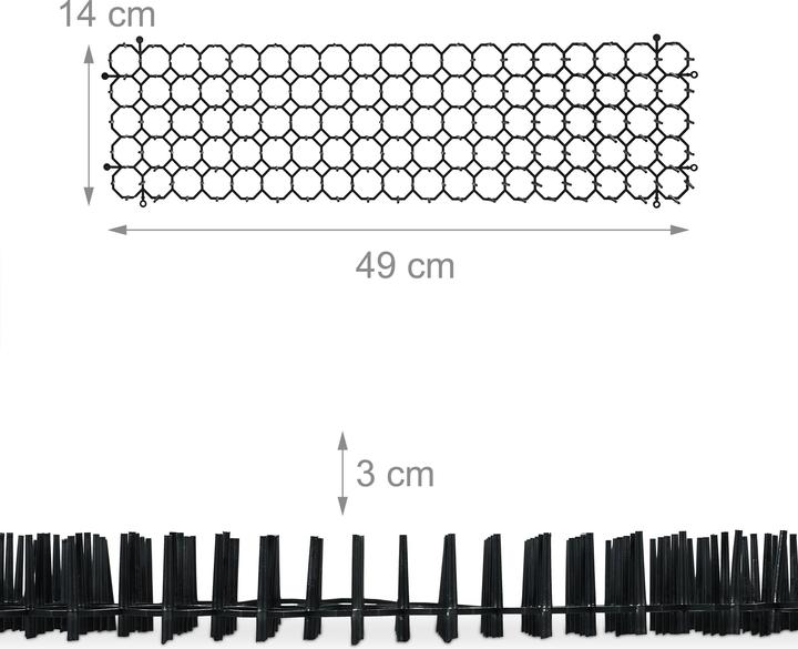 Produktbild Relaxdays 20x Dornengitter
