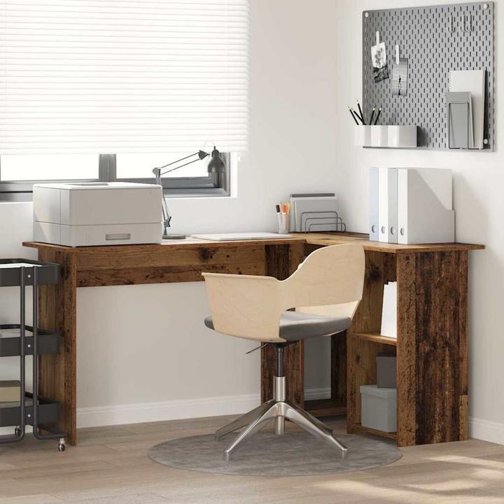 Actual product image vidaXL Moderner Schreibtisch (102 x 142 x 73 cm)