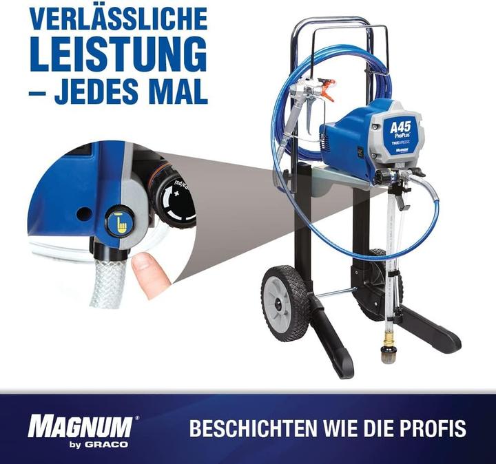 Actual product image Graco Airless paint sprayer Magnum by A45 ProPlus