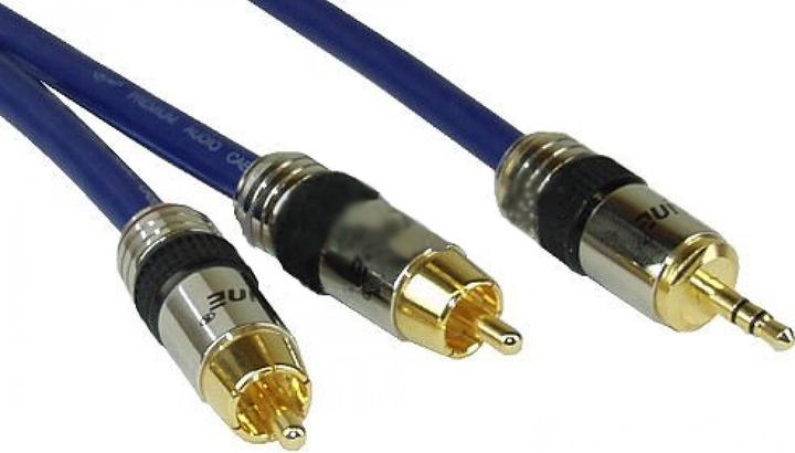 Image du produit InLine Cinch - 3,5mm (25 m, Jack 3,5 mm (AUX), RCA)