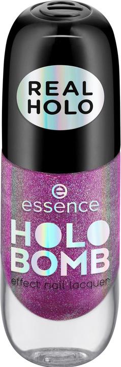 Image du produit essence Holo Bomb Effect Nail Lacquer 02 Holo Moly (02 Holo Moly, Vernis couleur)