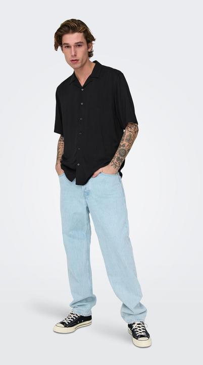 Image du produit Only & Sons Chemise unie à manches courtes (XL)