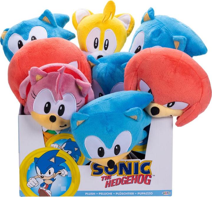 Jakks Pacific Sonic - The Hedgehog Peluches 23 cm assortiment (8) (23 cm)