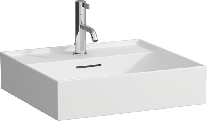Actual product image Laufen Washbasin KARTELL 500x460mm ubaufä m ÜL 1 HL-Ausf. we ma (460 mm, 500 mm)