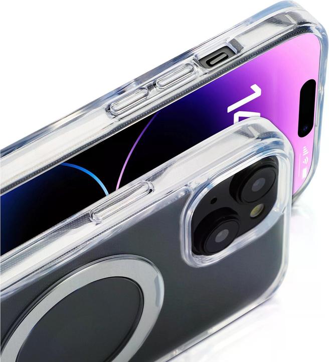 Produktbild Nevox StyleShell SHOCKFlex Stand iPhone 15 Plus transp. (Apple iPhone 15 Plus)