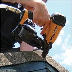 Actual product image Bostitch RN46K-2-E Compressed air roofing nailer ST 19-45mm 4,8-7,0bar + case