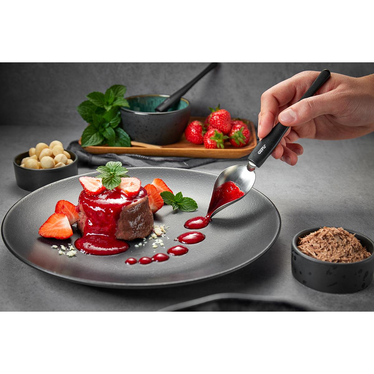 Thumbnail - GEFU 14331 Dekorierlöffel KULINARI 2-teilig 2 Stück, Küchengadgets, Silber