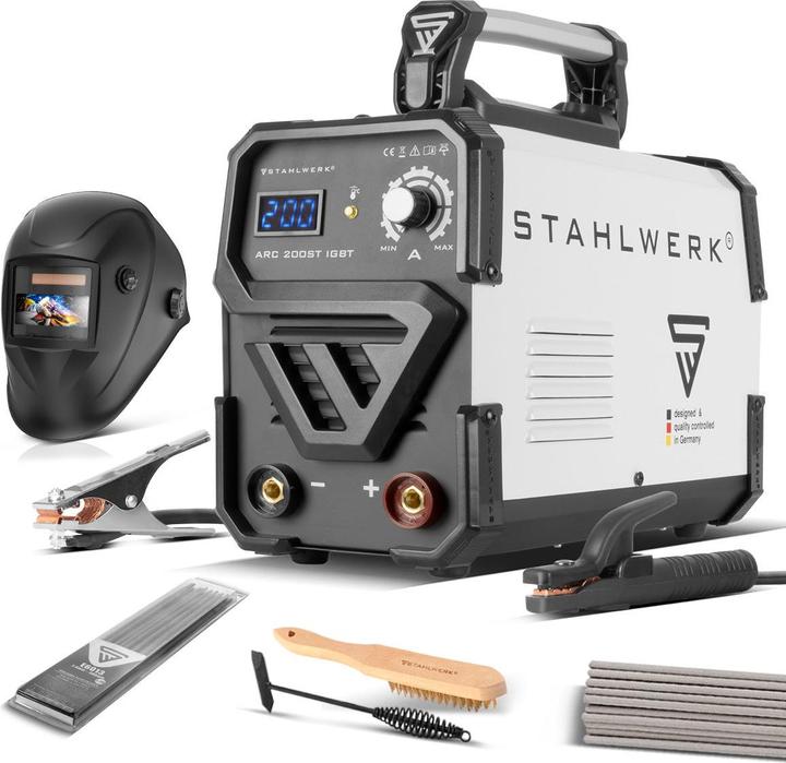Actual product image Stahlwerk Welding machine ARC 200 ST IGBT fully equipped
