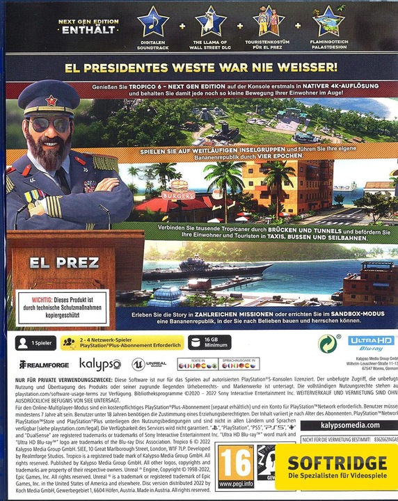 Image du produit Tropico 6 (PS5) (PS5, DE)