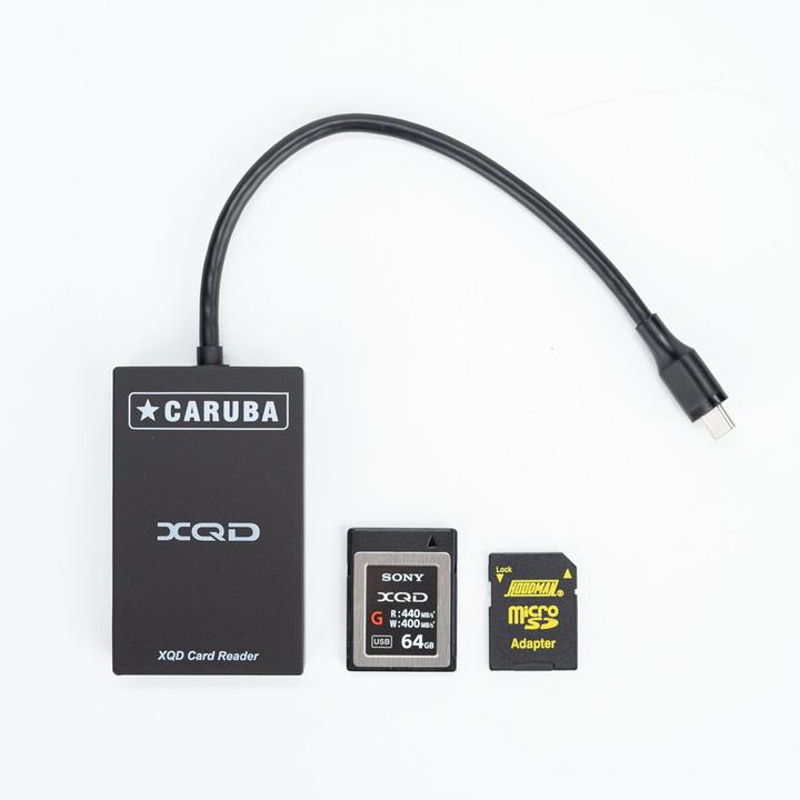 Productafbeelding Caruba 2 in 1 Kaartlezer XQD + SD USB C (USB-C)